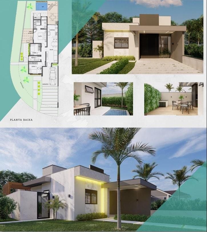 Casa, 3 quartos, 100 m² - Foto 1