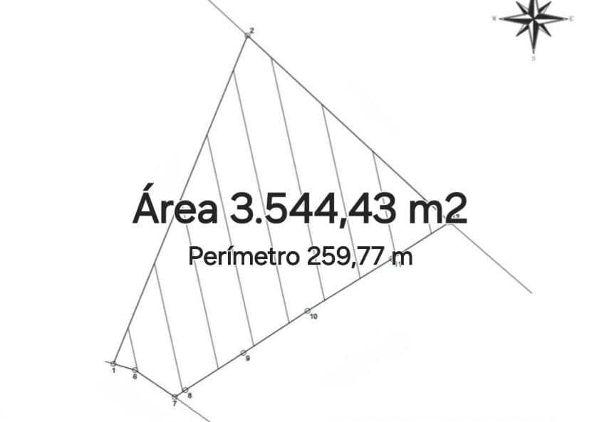 Terreno, 3544 m² - Foto 1
