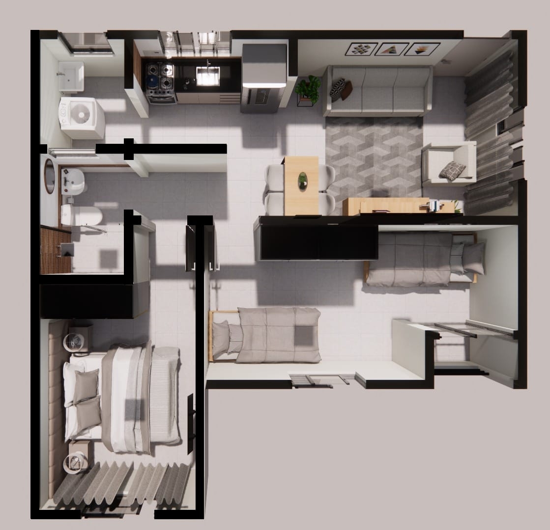 Apartamento à venda com 2 quartos, 52m² - Foto 13