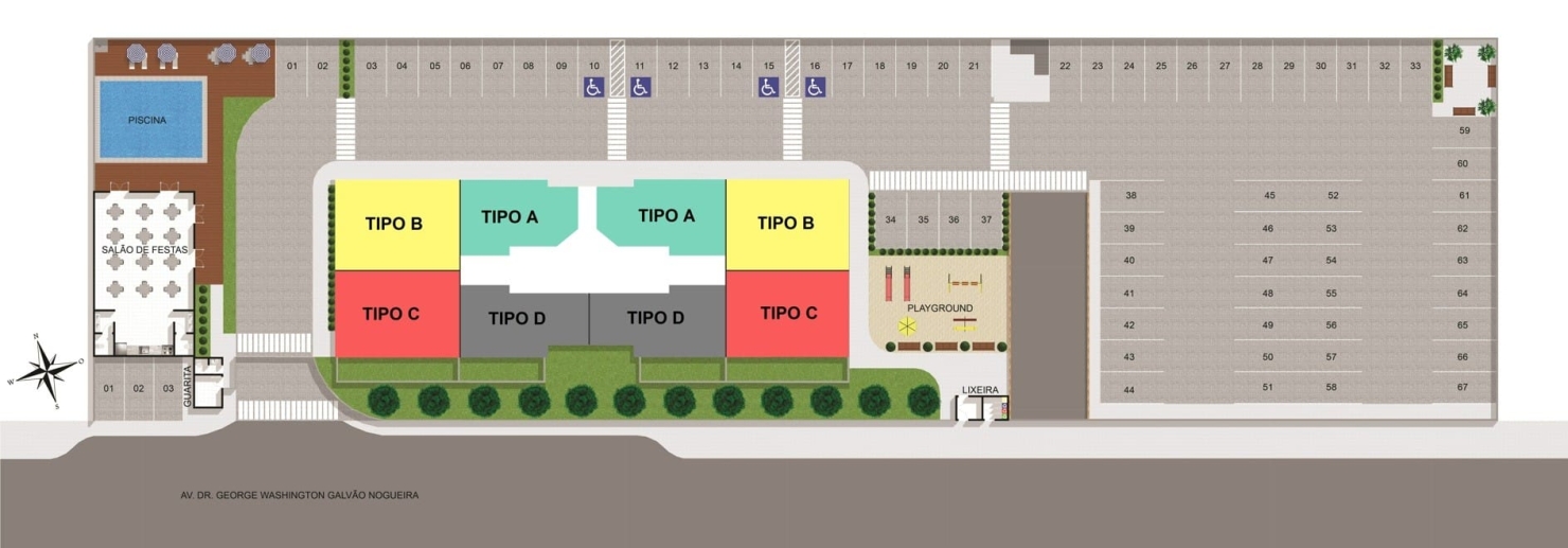Apartamento à venda com 2 quartos, 57m² - Foto 8