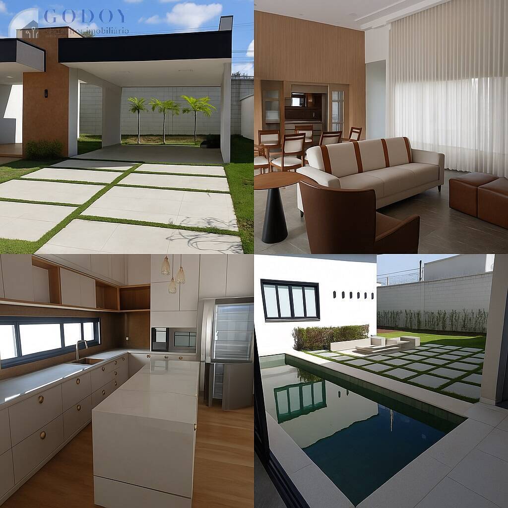 Casa de Condomínio à venda e aluguel com 4 quartos, 302m² - Foto 1