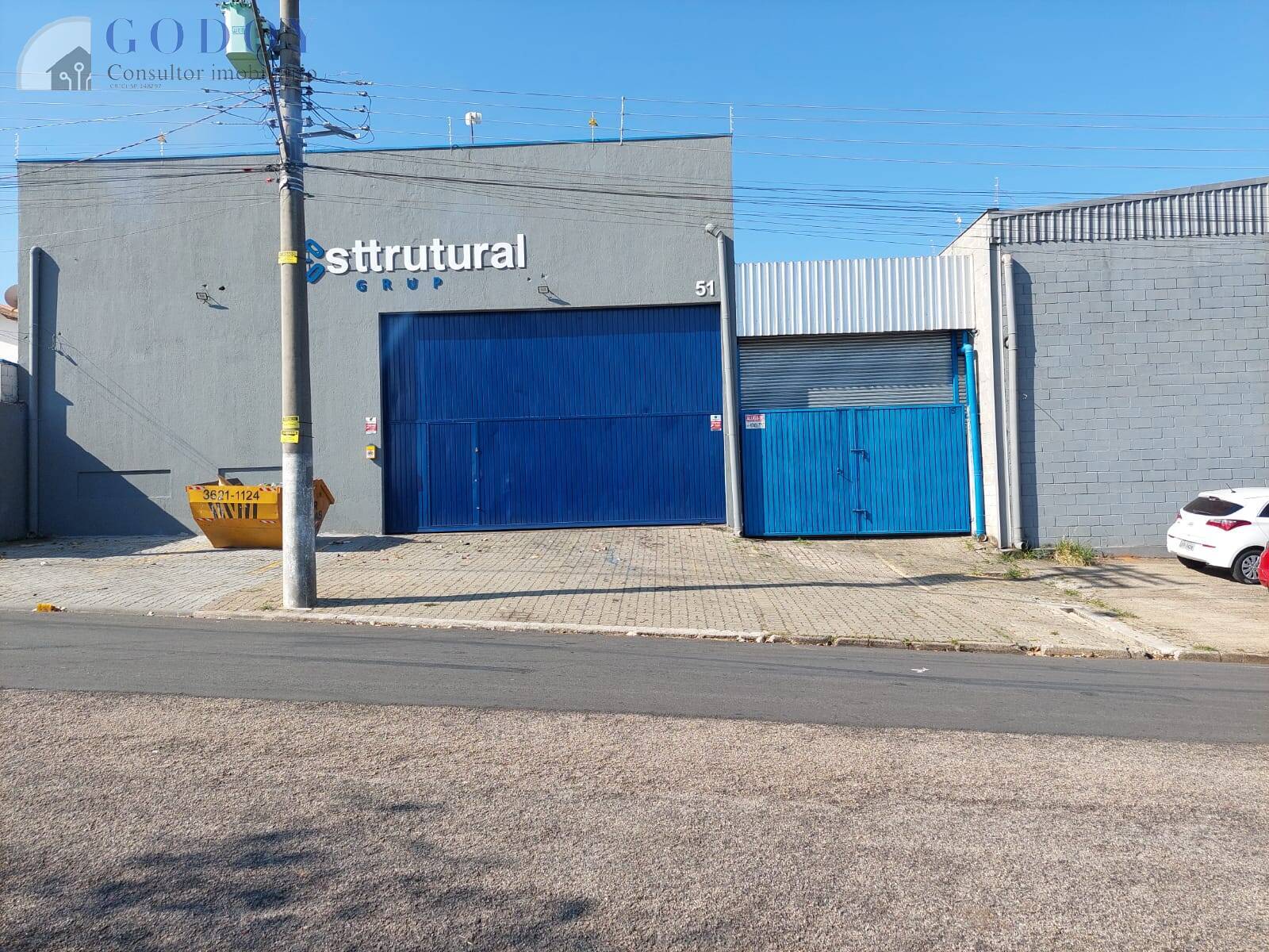 Depósito-Galpão-Armazém para alugar, 825m² - Foto 1